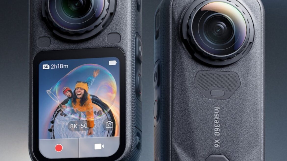 Insta360 X6: sensore più grande, 8K a 50 fps e Dolby Vision