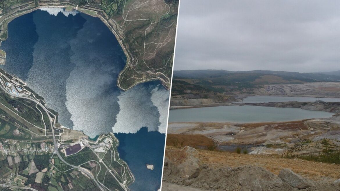 As Pontes: la mina más grande de España es hoy un lago espectacular - lago As Pontes