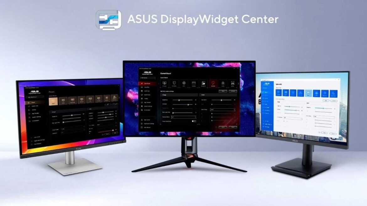 Monitor ASUS con IA: DisplayWidget Center ya obedece por voz - monitor ASUS IA