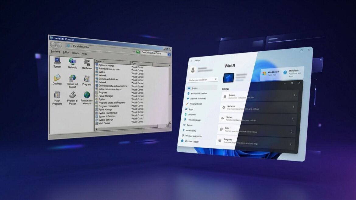 Windows 11 renueva su interfaz, pero el Panel de Control sigue vivo - Panel de Control Windows