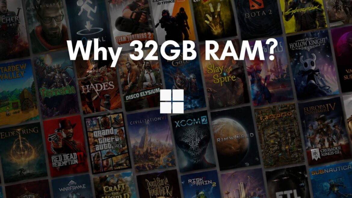 Windows 11 elimina la recomendación de 32 GB de RAM para gaming - RAM gaming Windows 11