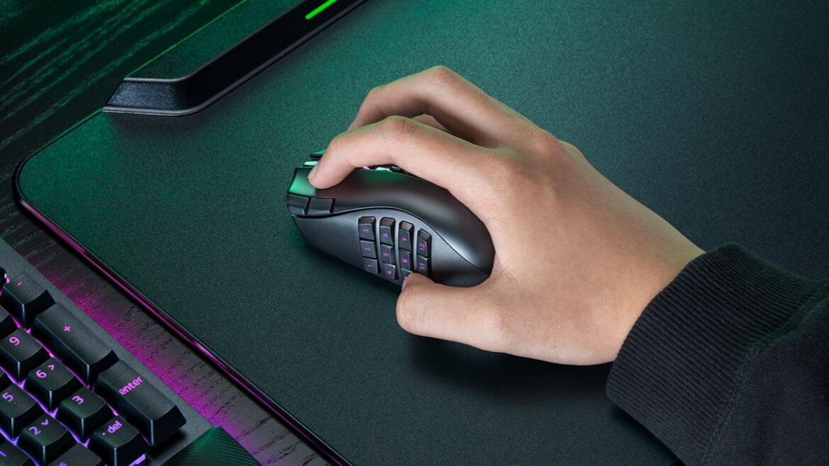 Razer Naga V3 Pro: 280 horas de batería, 50.000 DPI y 23 botones