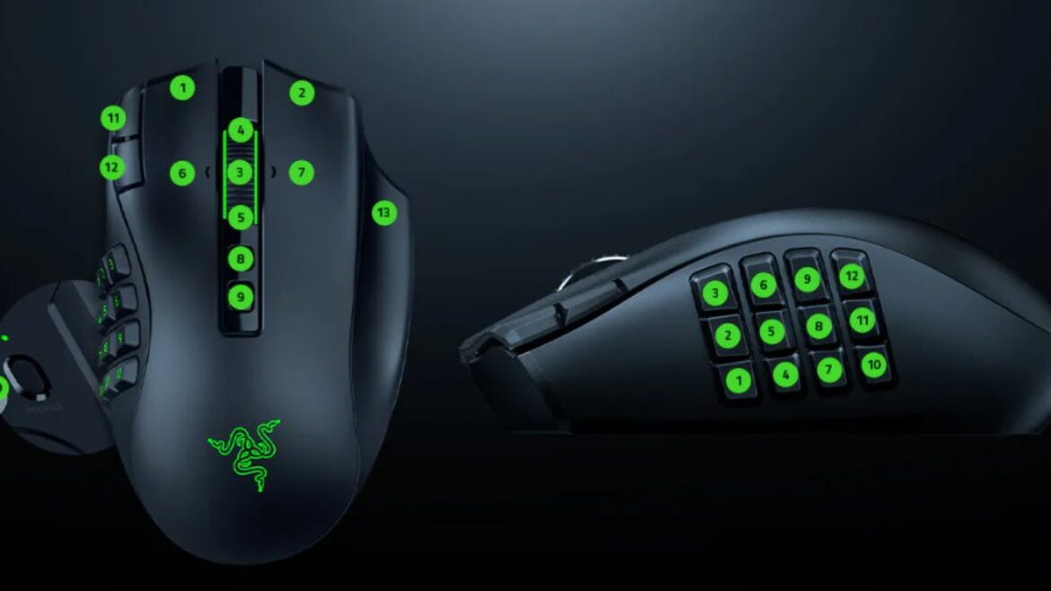 Razer Naga V3 Pro: el ratón con 23 botones que se adapta a cada partida