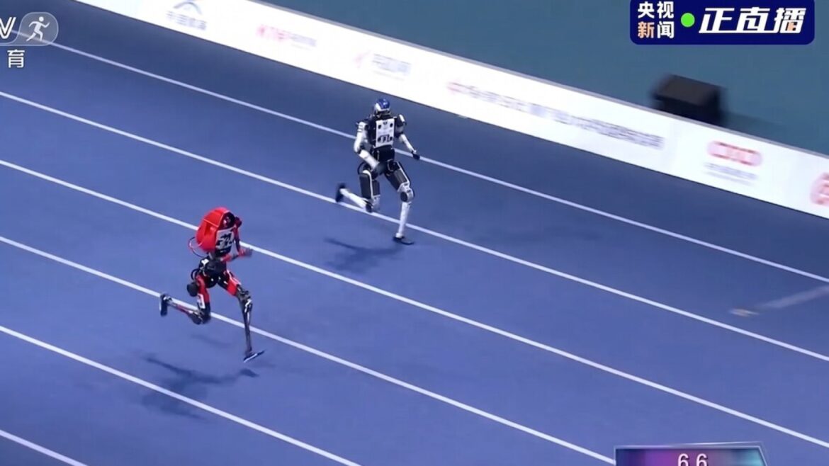 Robots humanoides de China baten a Usain Bolt: hito histórico en Beijing - robots humanoides China