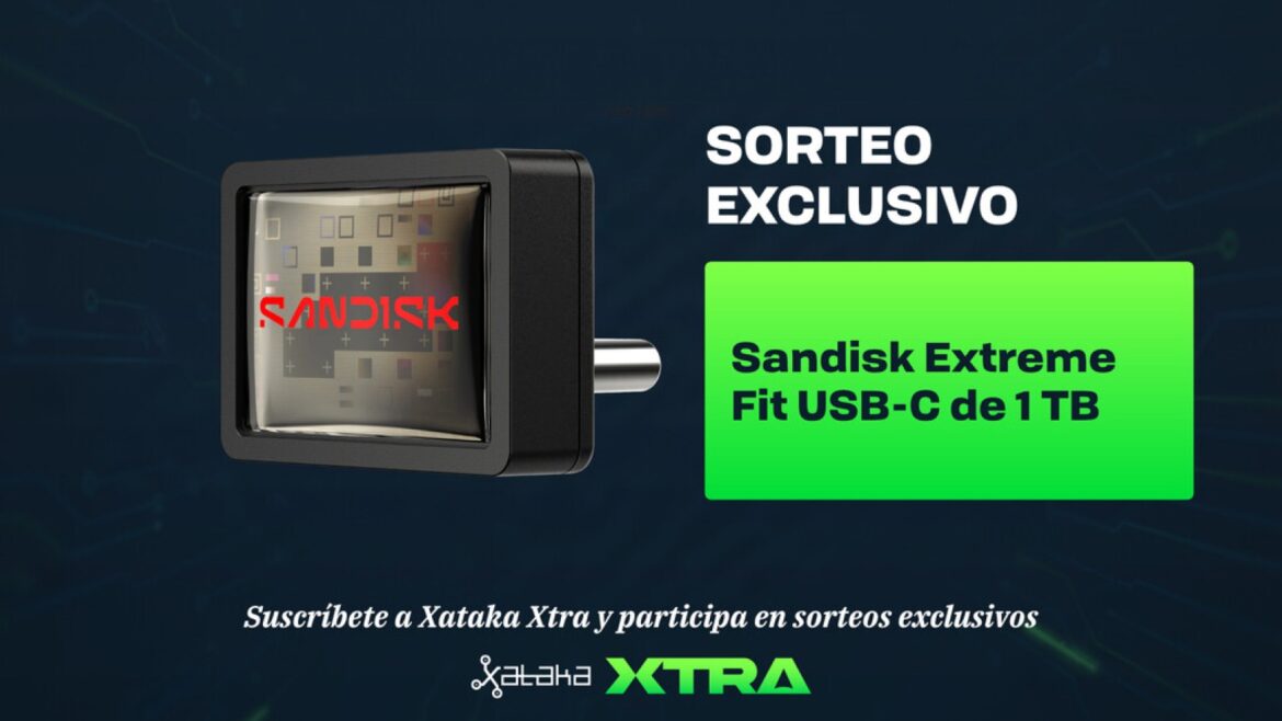 SanDisk Extreme Fit de 1 TB: la memoria de 3 gramos que puedes ganar gratis - SanDisk Extreme Fit 1