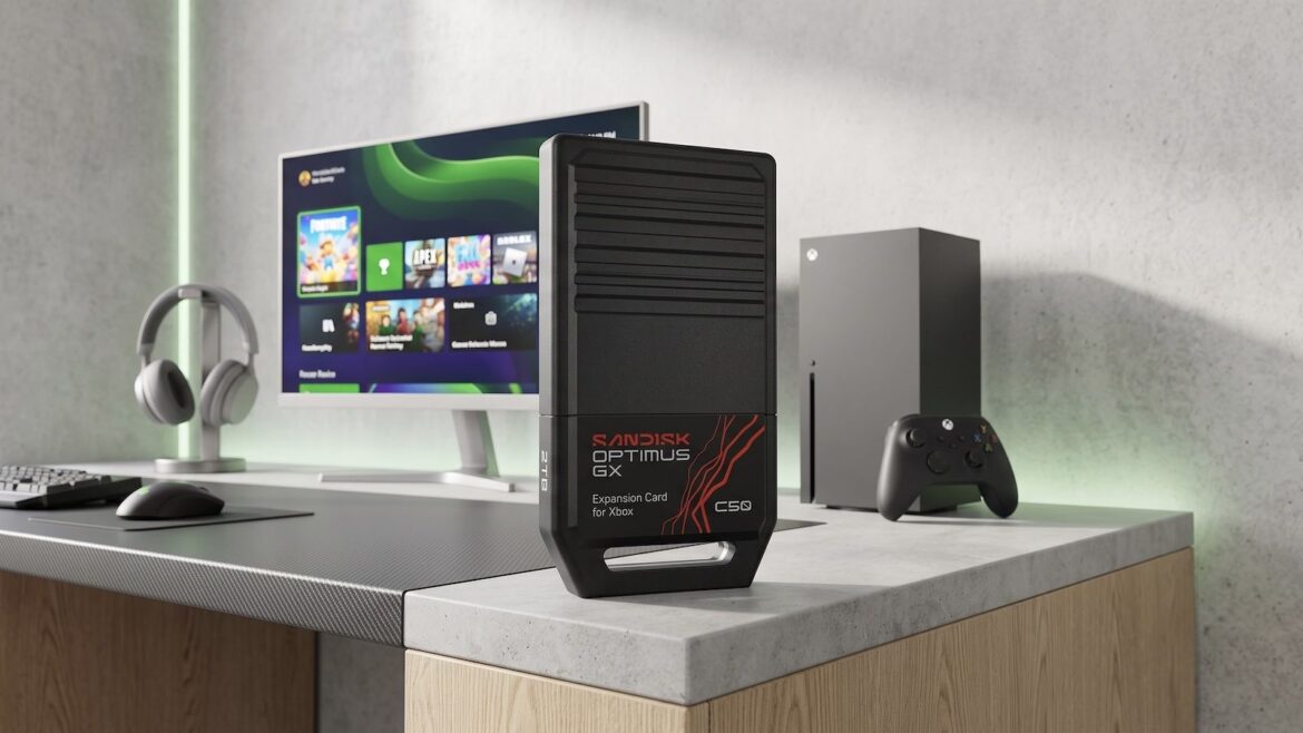 Xbox Series: nuevas tarjetas SSD SanDisk con más capacidad de almacenamiento - tarjetas SSD Xbox Series