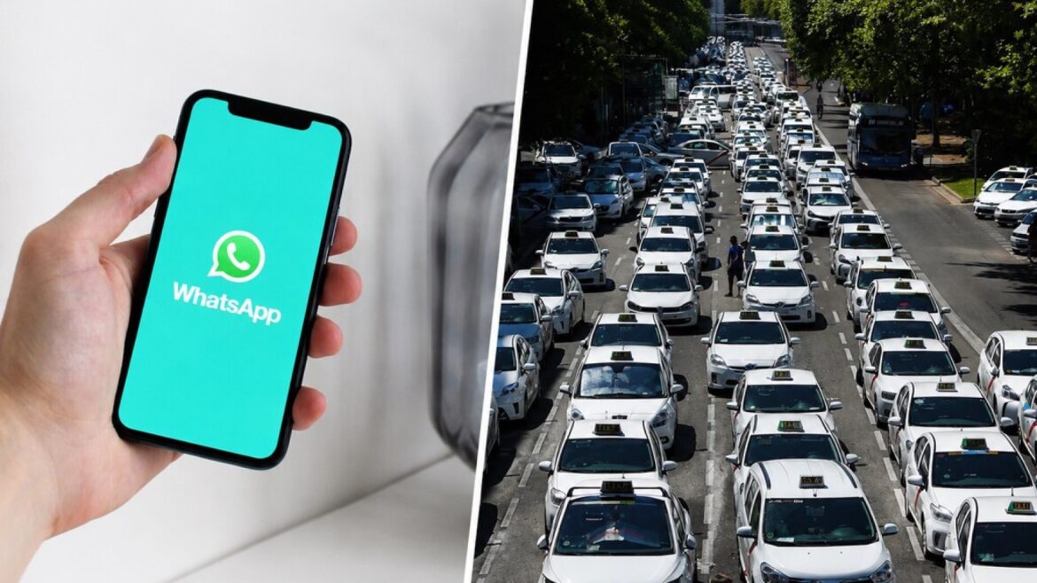 Taxis de Madrid contraatacan a Uber y Cabify pidiéndolos por WhatsApp - taxis Madrid WhatsApp