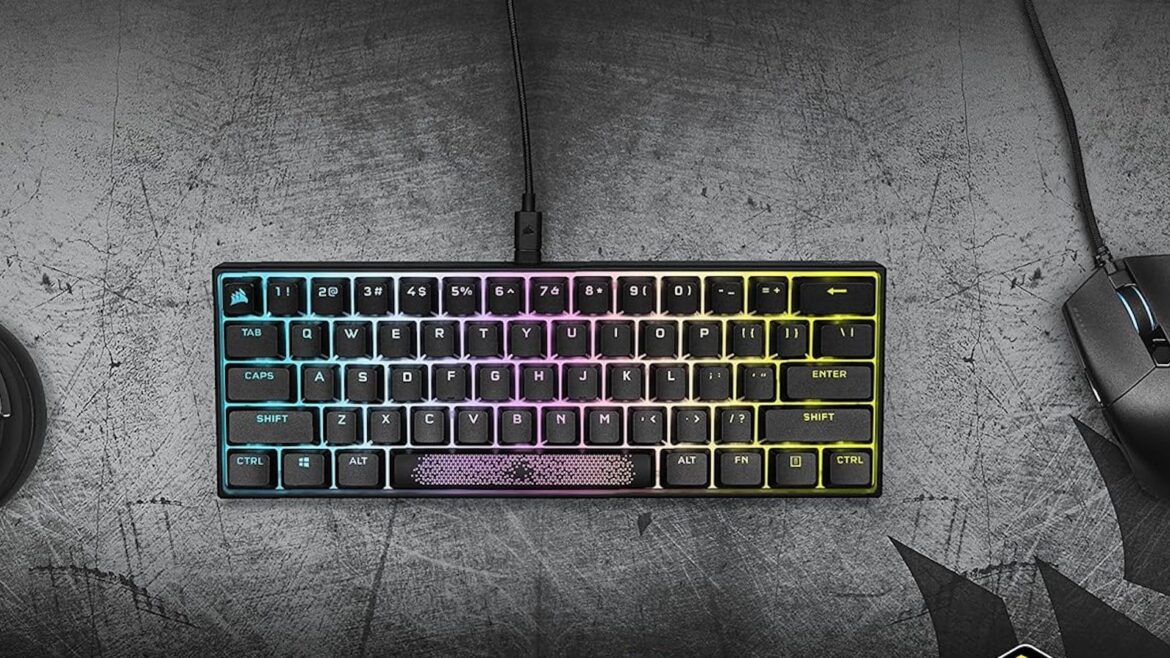 CORSAIR rebaja un 40% su teclado mecánico compacto por tiempo limitado - teclado mecánico CORSAIR