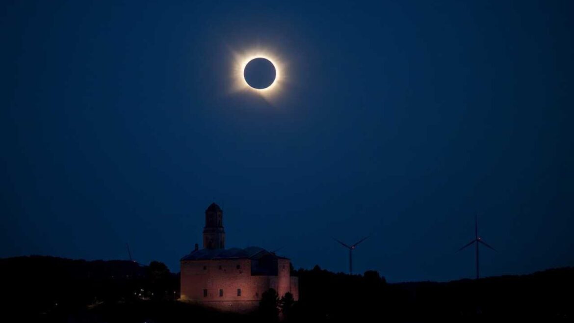 Vodafone dispara su tráfico móvil en la España vaciada por el eclipse - tráfico móvil Vodafone