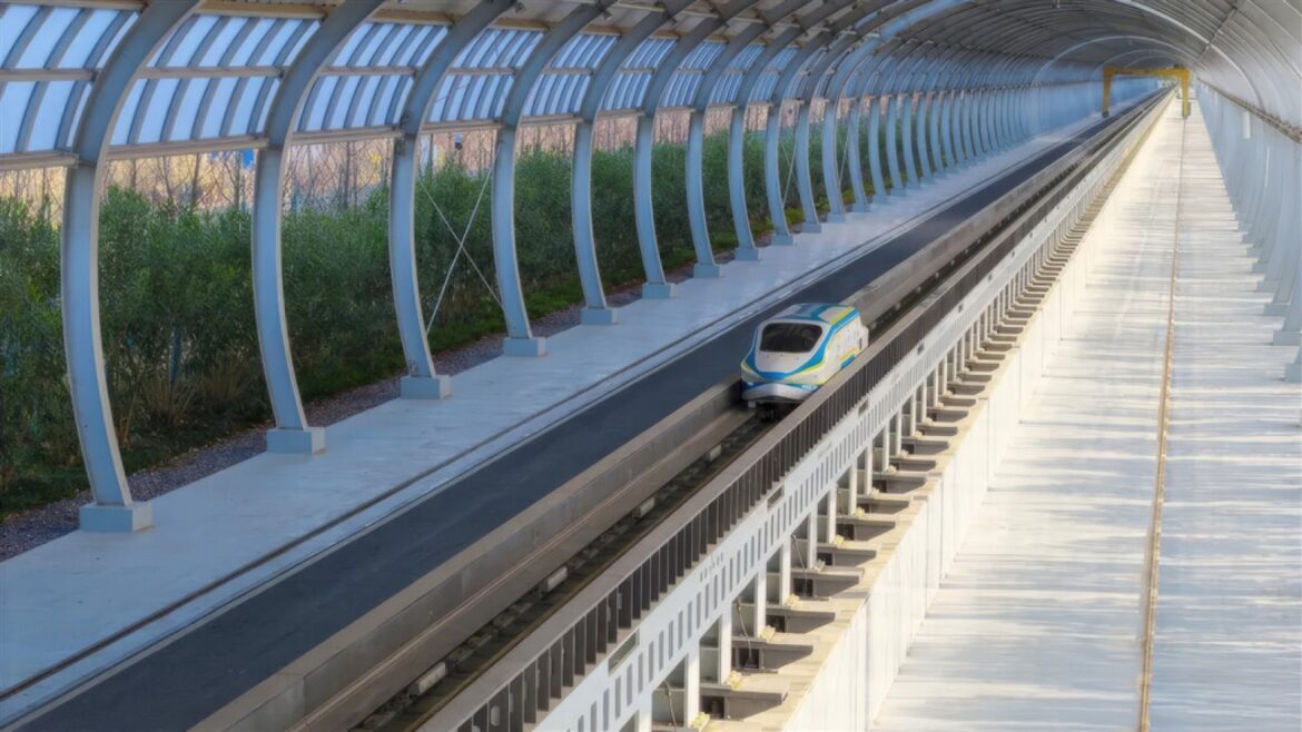 China lanza un vehículo maglev a 800 km/h en solo 5,3 segundos - vehículo maglev China