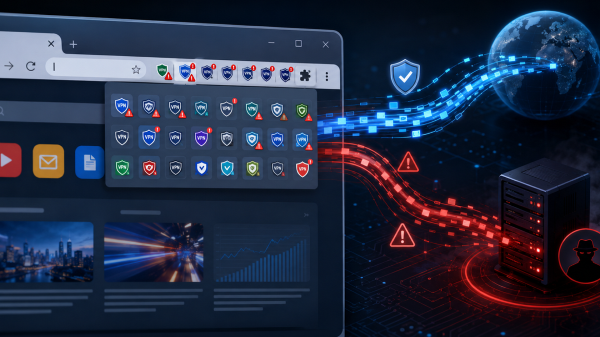 VPN falsas en Chrome: 737 extensiones roban datos y dinero - VPN falsas Chrome