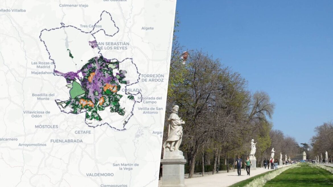 Zonas verdes en España: el 60% vive lejos de un parque de calidad - zonas verdes España