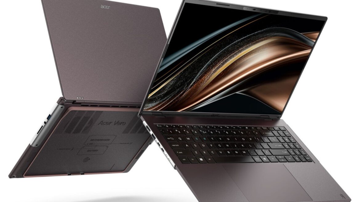 Acer Vero 16: el portátil OLED que puedes reparar tú mismo en casa
