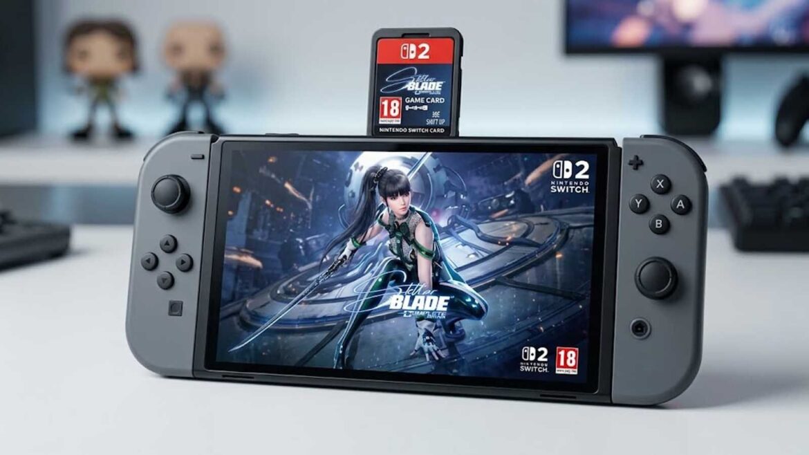 Stellar Blade confirma cartuchos de 32 GB en Switch 2: gran noticia - cartuchos 32 GB Switch