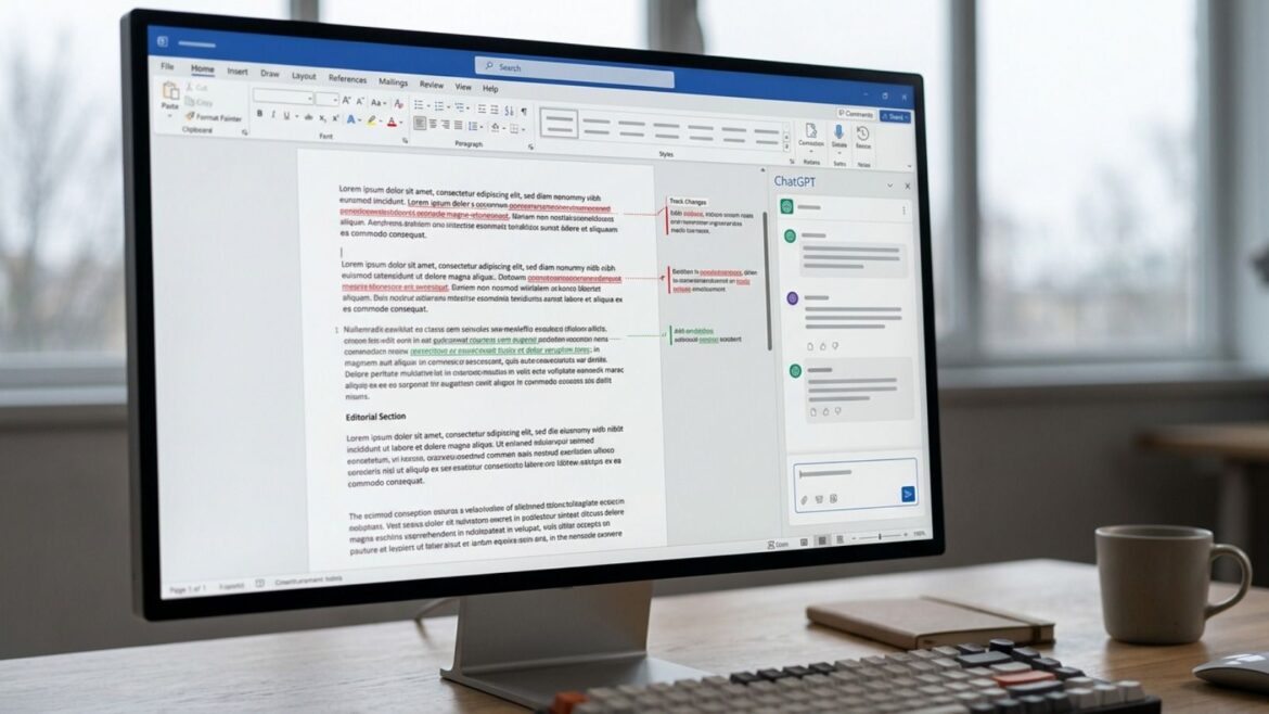 ChatGPT llega a Word: el complemento oficial para editar documentos - ChatGPT en Word