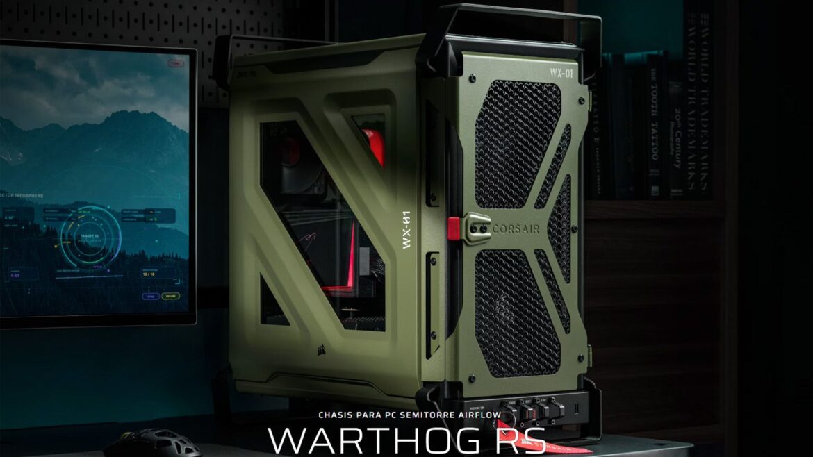 CORSAIR WARTHOG resucita la mítica C70 con estética militar y acero