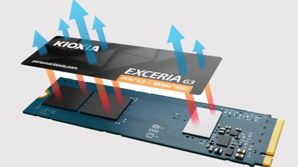 KIOXIA EXCERIA G3, el SSD PCIe 5.0 con 10 GB/s que llega a la gama media