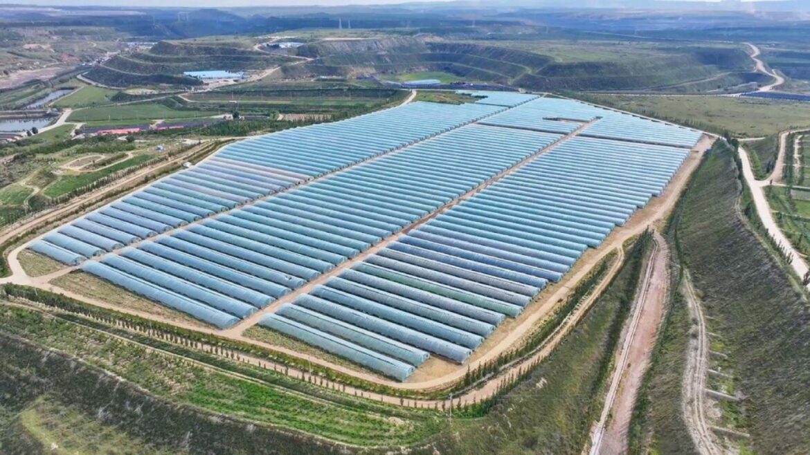 China transforma minas de carbón en invernaderos: así resucita la tierra - minas de carbón invernaderos