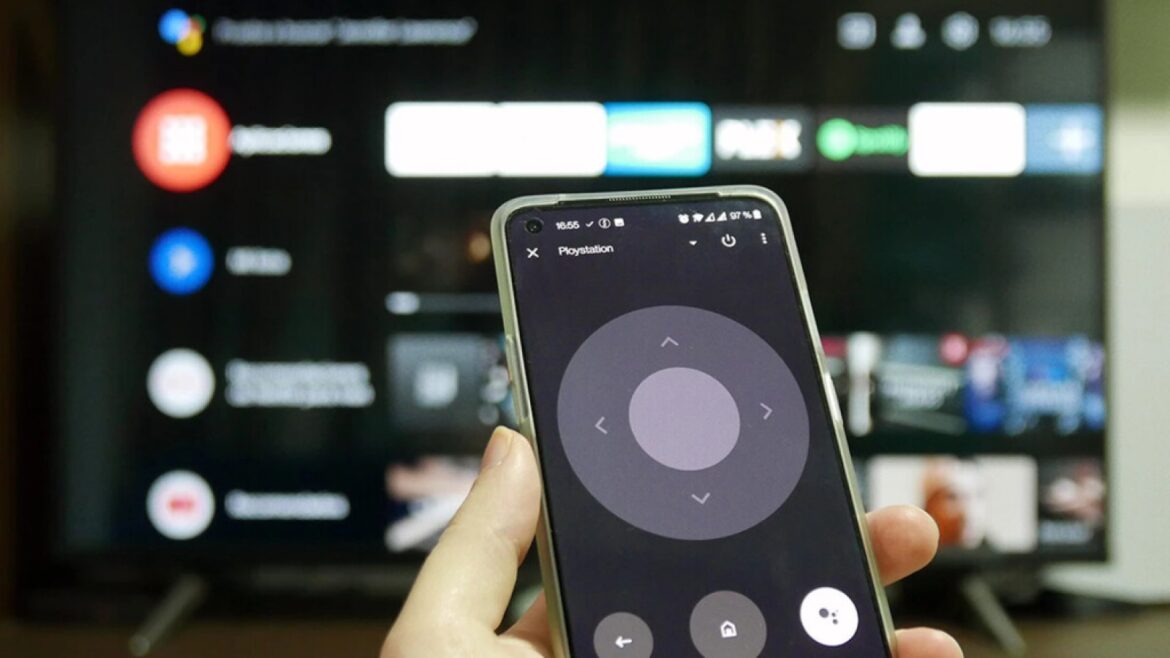 Cómo usar el móvil como mando a distancia de Android TV con Google Home - móvil como mando Android