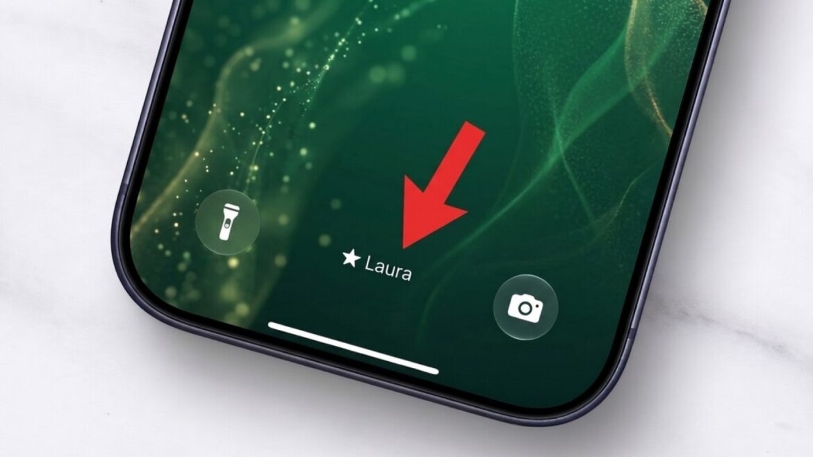 Cómo poner tu nombre en la pantalla de bloqueo del iPhone - nombre pantalla bloqueo iPhone