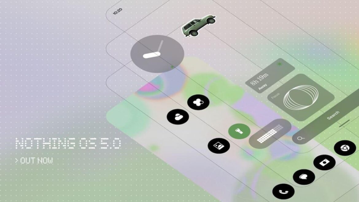 Nothing OS 5.0 es oficial: más de 80 novedades y IA sobre Android 17