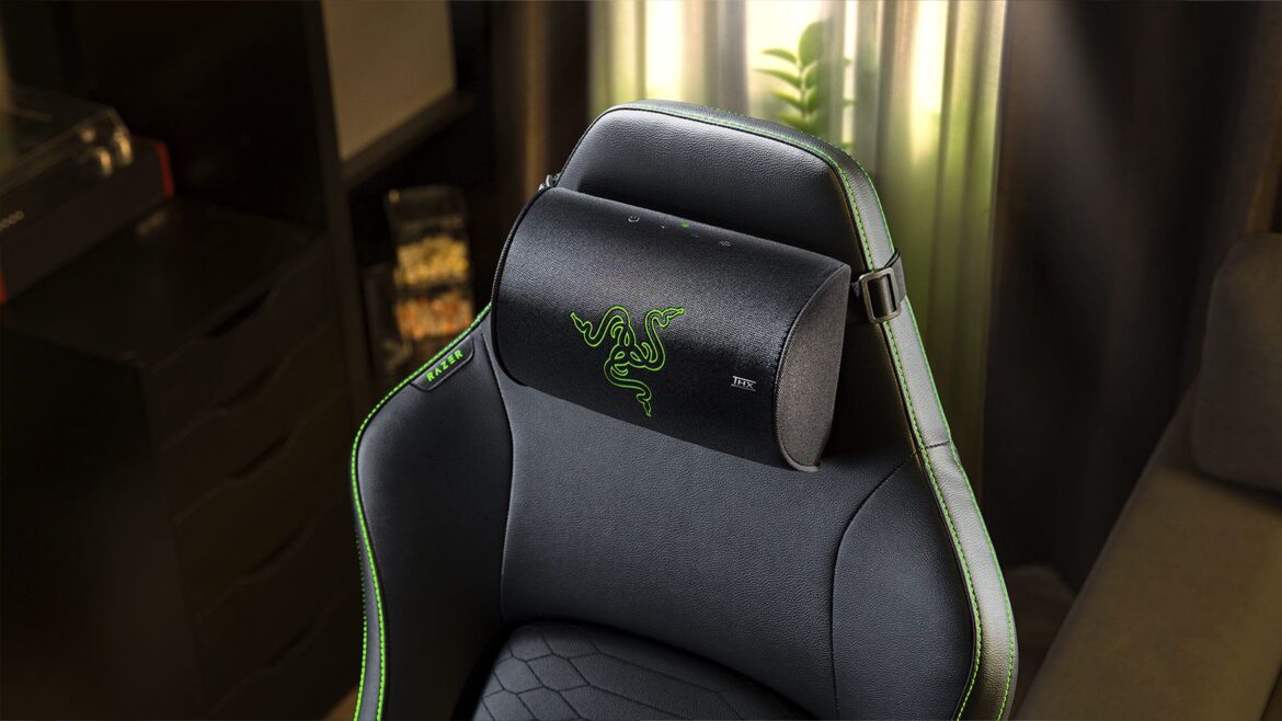 Razer Clio X, el cojín que convierte tu silla gaming en sonido envolvente